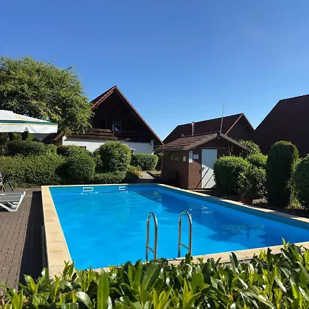 In Germany With Garden Terrace Ferienhaus Bredenborn